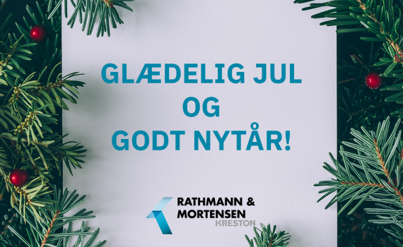 Glædelig jul og godt nytår fra Rathmann & Mortensen