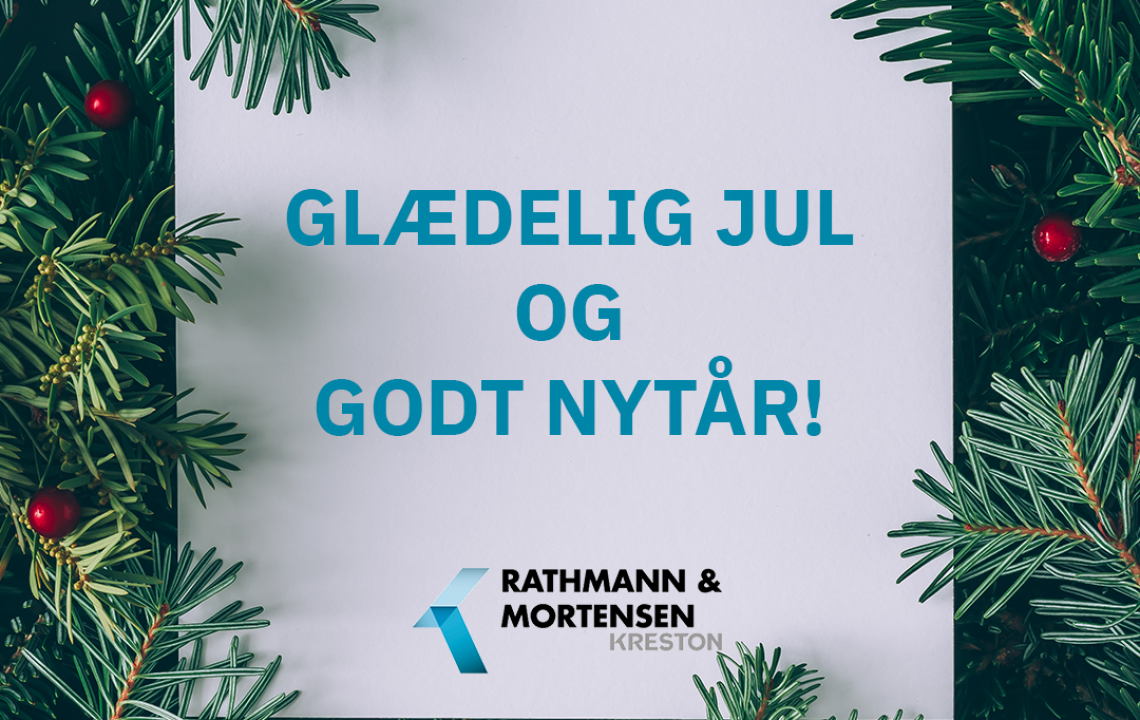 Glædelig jul og godt nytår fra Rathmann & Mortensen